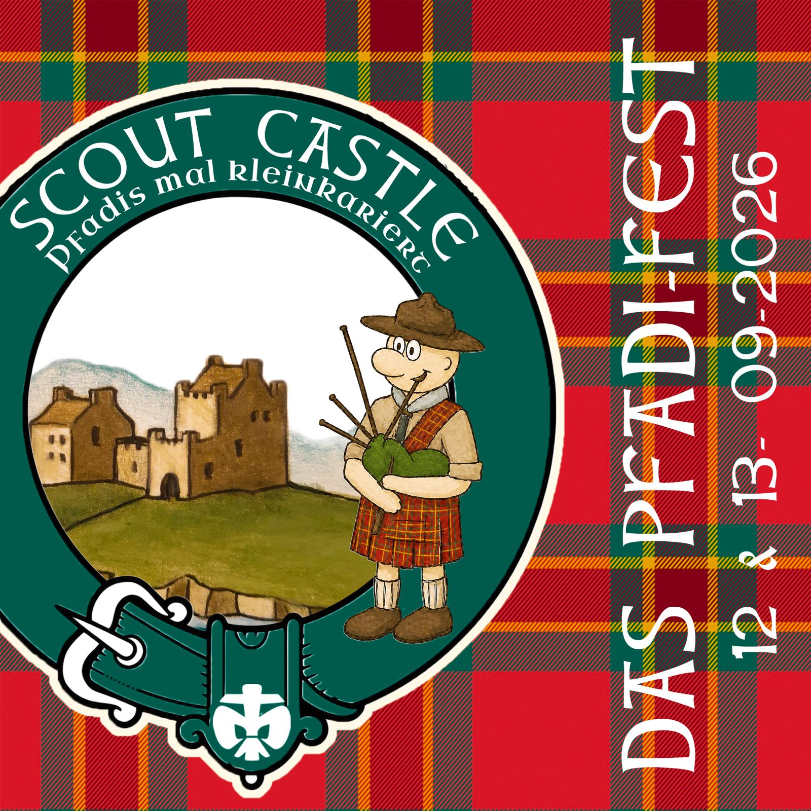 Scout Castle – Pfadis mal kleinkariert