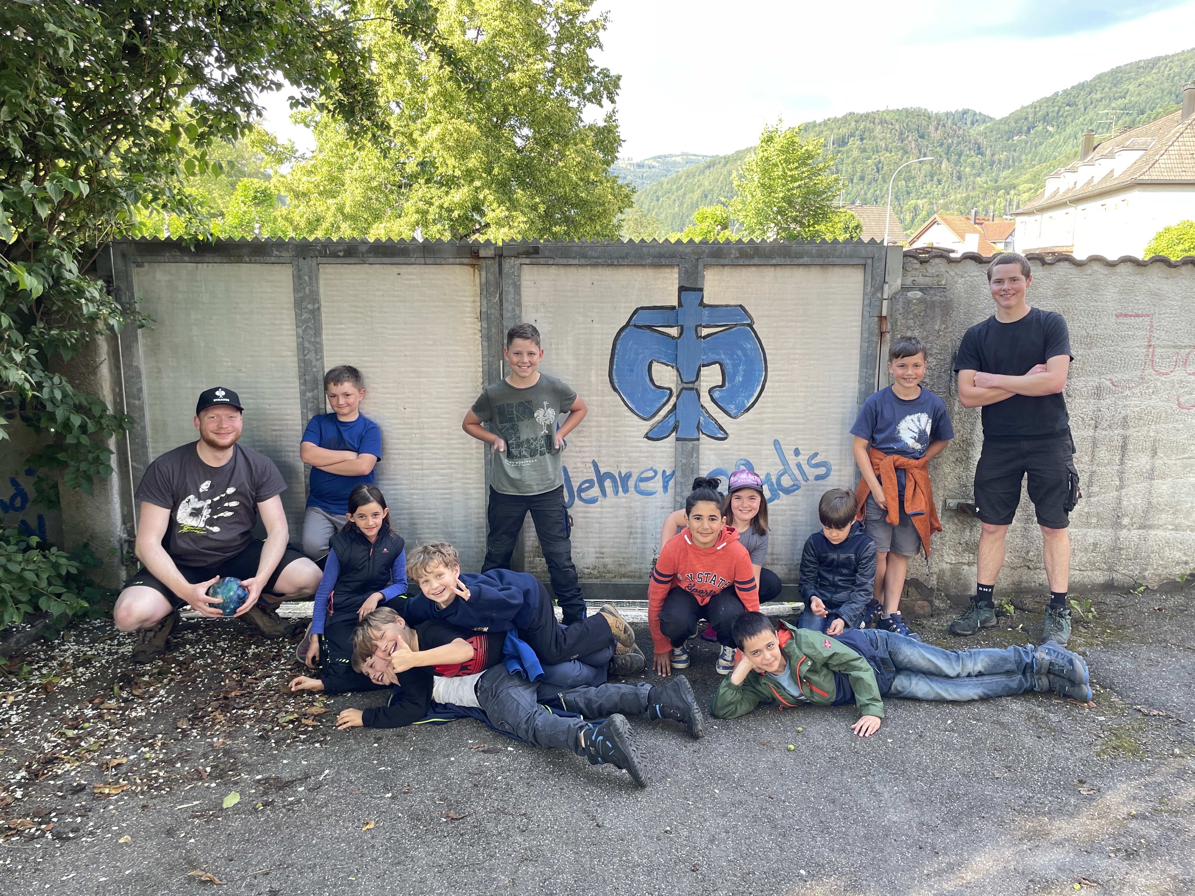 Gruppenbild der Mittwochswölflinge